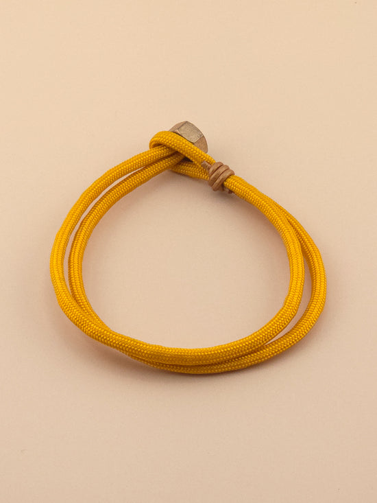 Golden Yellow Fields Paracord Bracelet