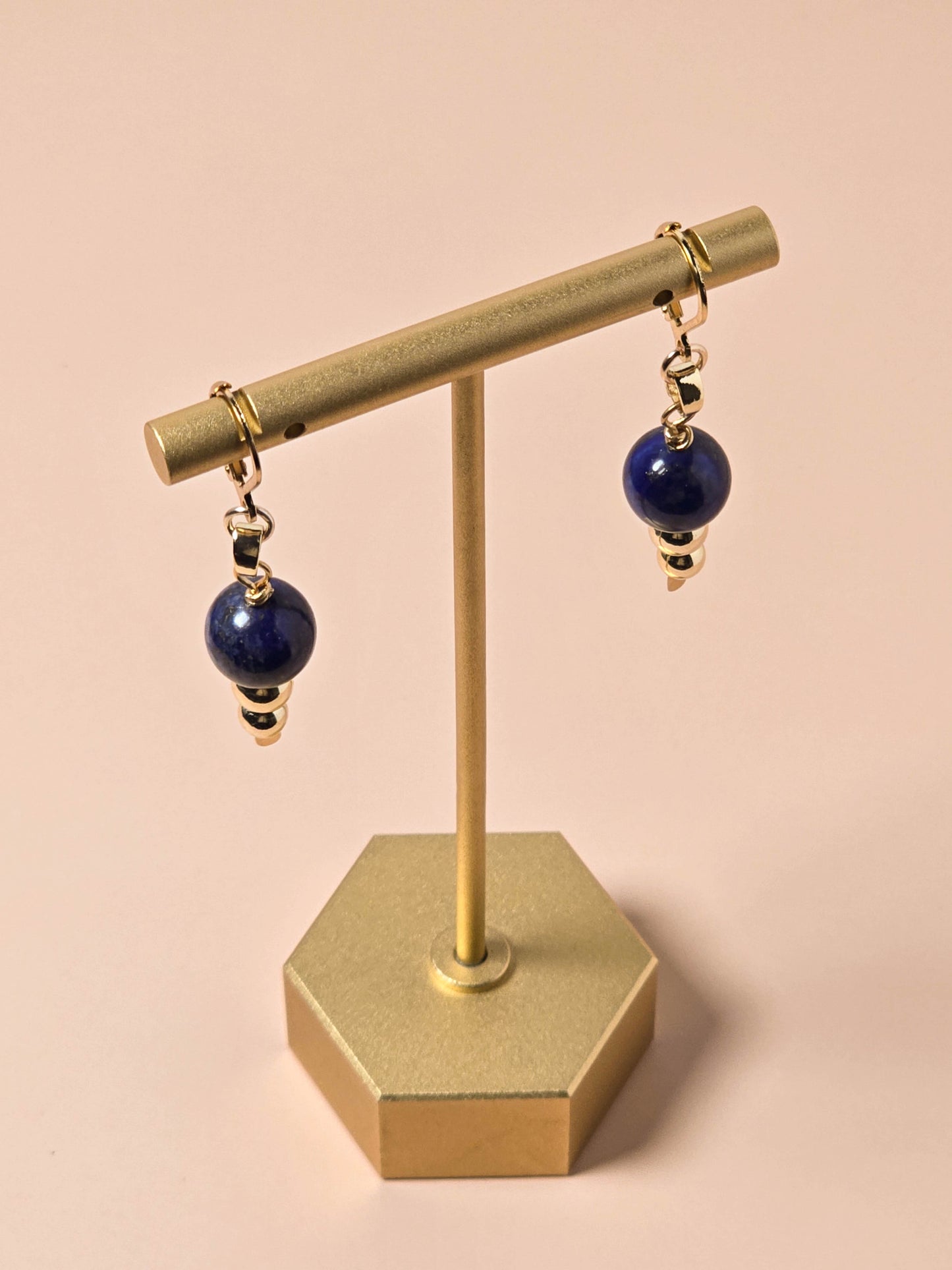 Lapis Lazuli Drop Earrings