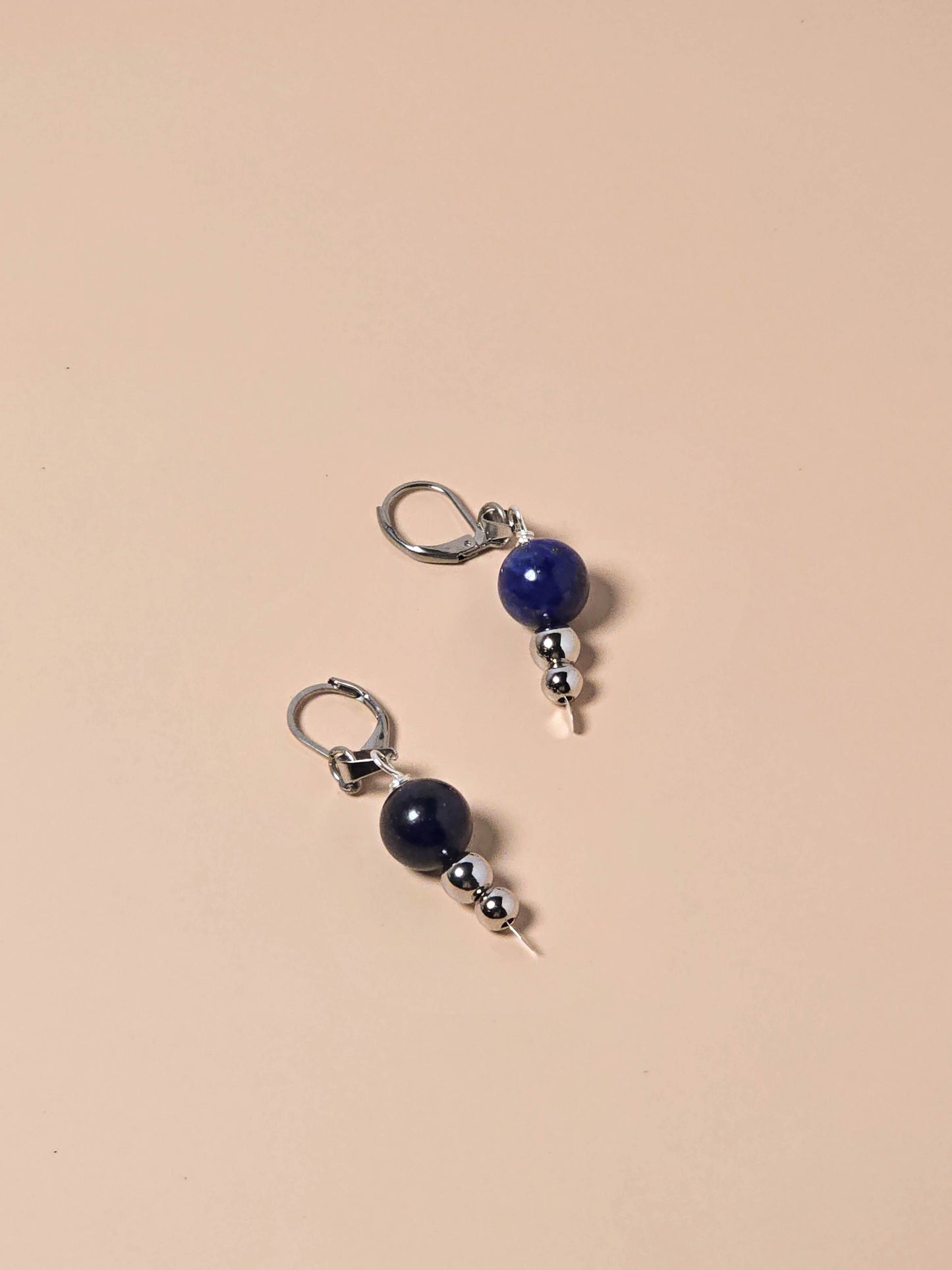 Lapis Lazuli Drop Earrings