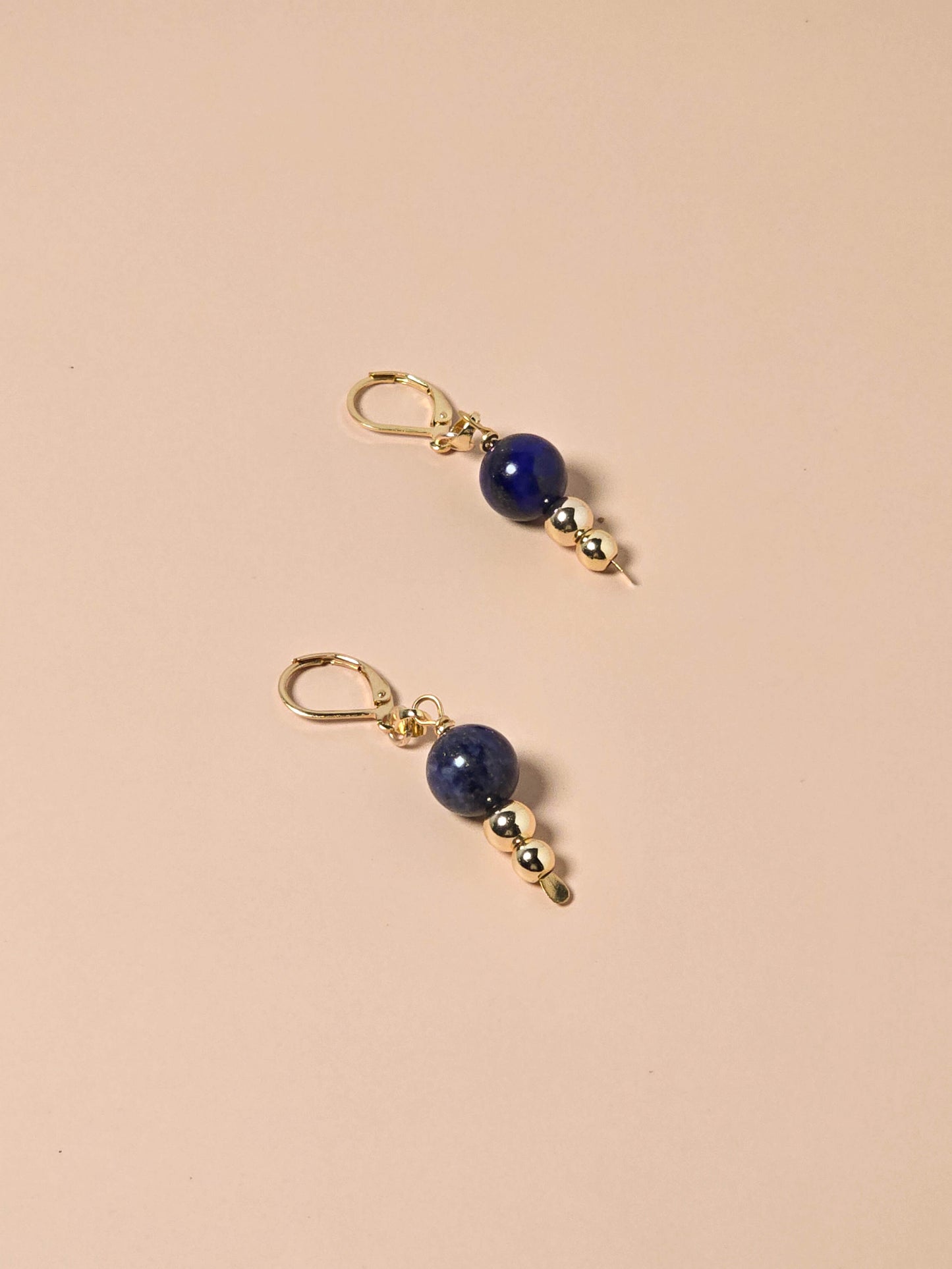 Lapis Lazuli Drop Earrings